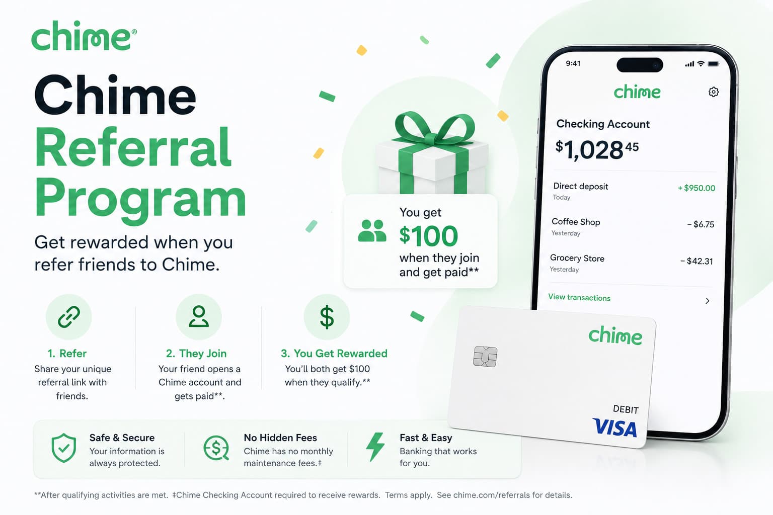 chime referral program