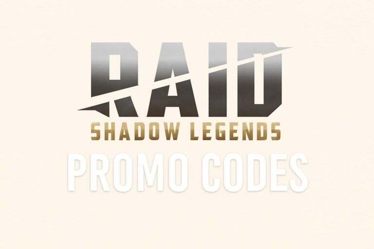 raid shadow legends promo codes